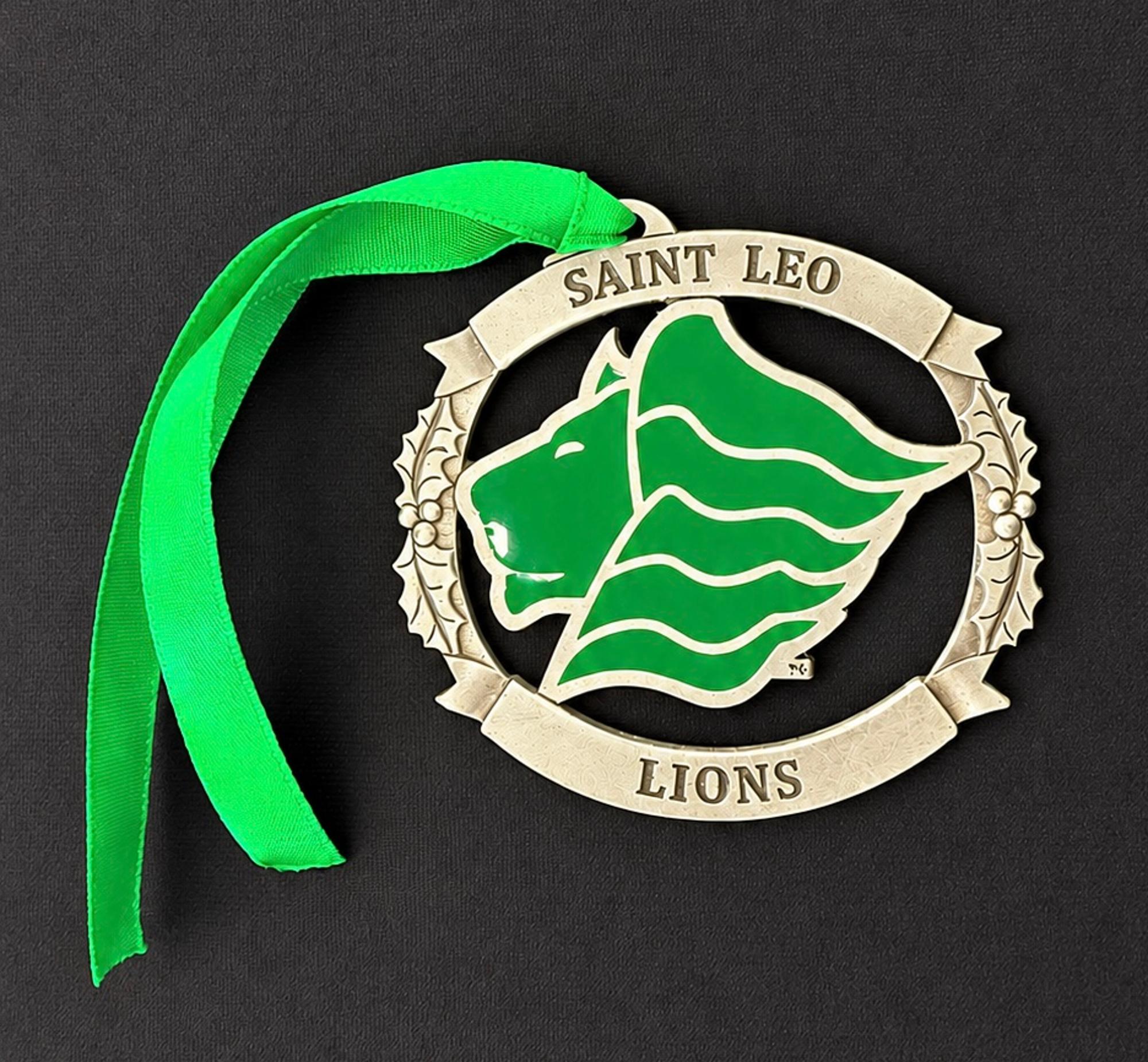 Product image 1 of 1 for LEO PEWTER ORNAMENT LOGO