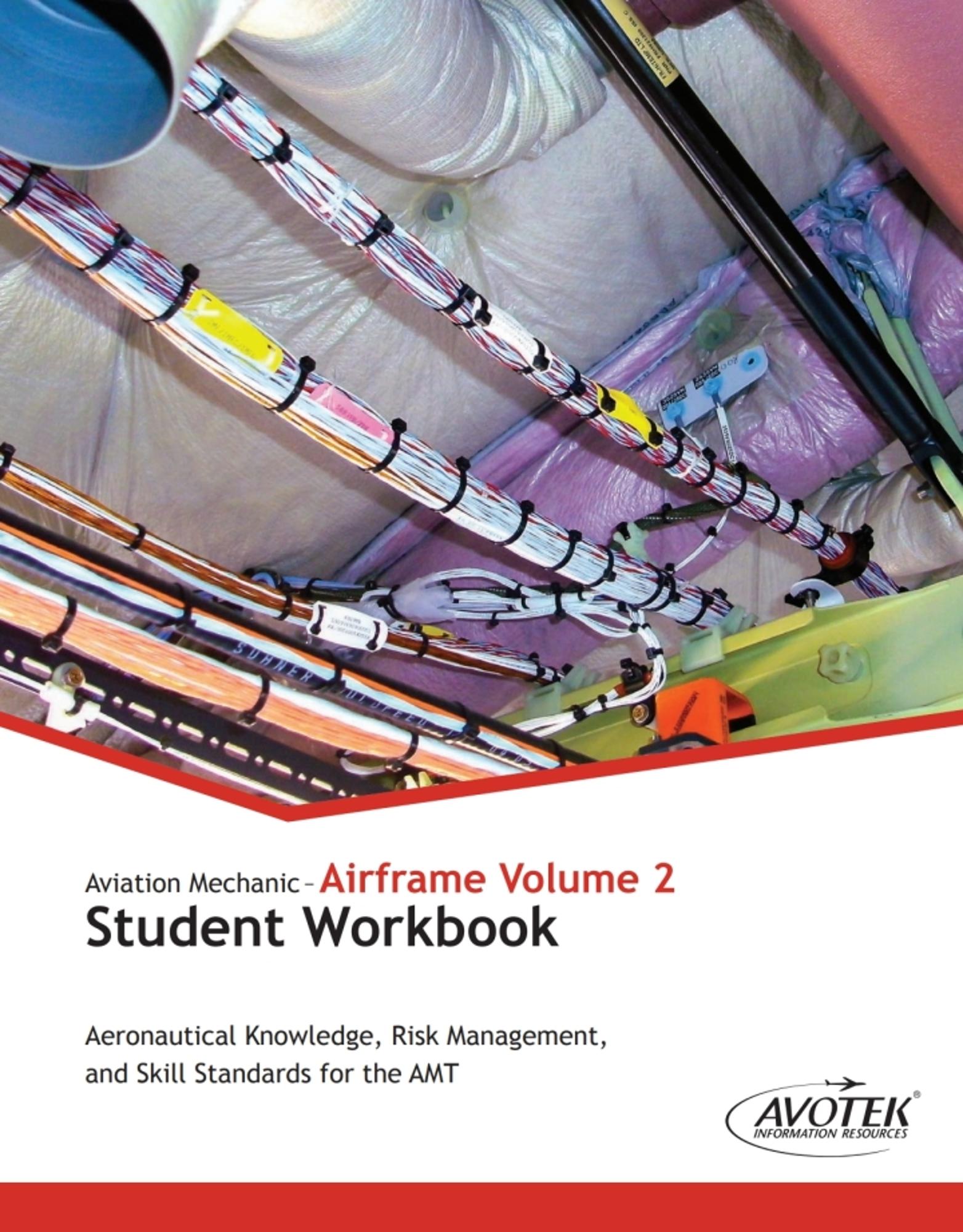 Cover image for Aviation Mechanic Airframe Volume 2 - Student Workbook