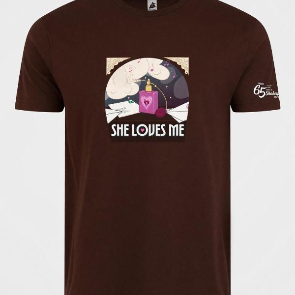 She Loves Me Play Shirt USF 2026; $22.99