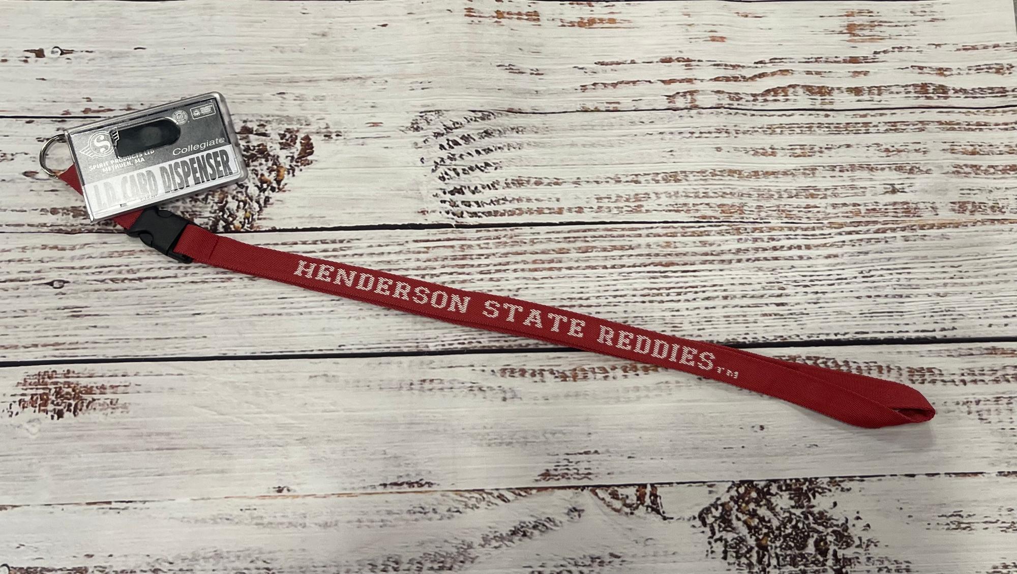 Product image 1 of 2 for Henderson State Reddies Berkeley Woven Lanyard