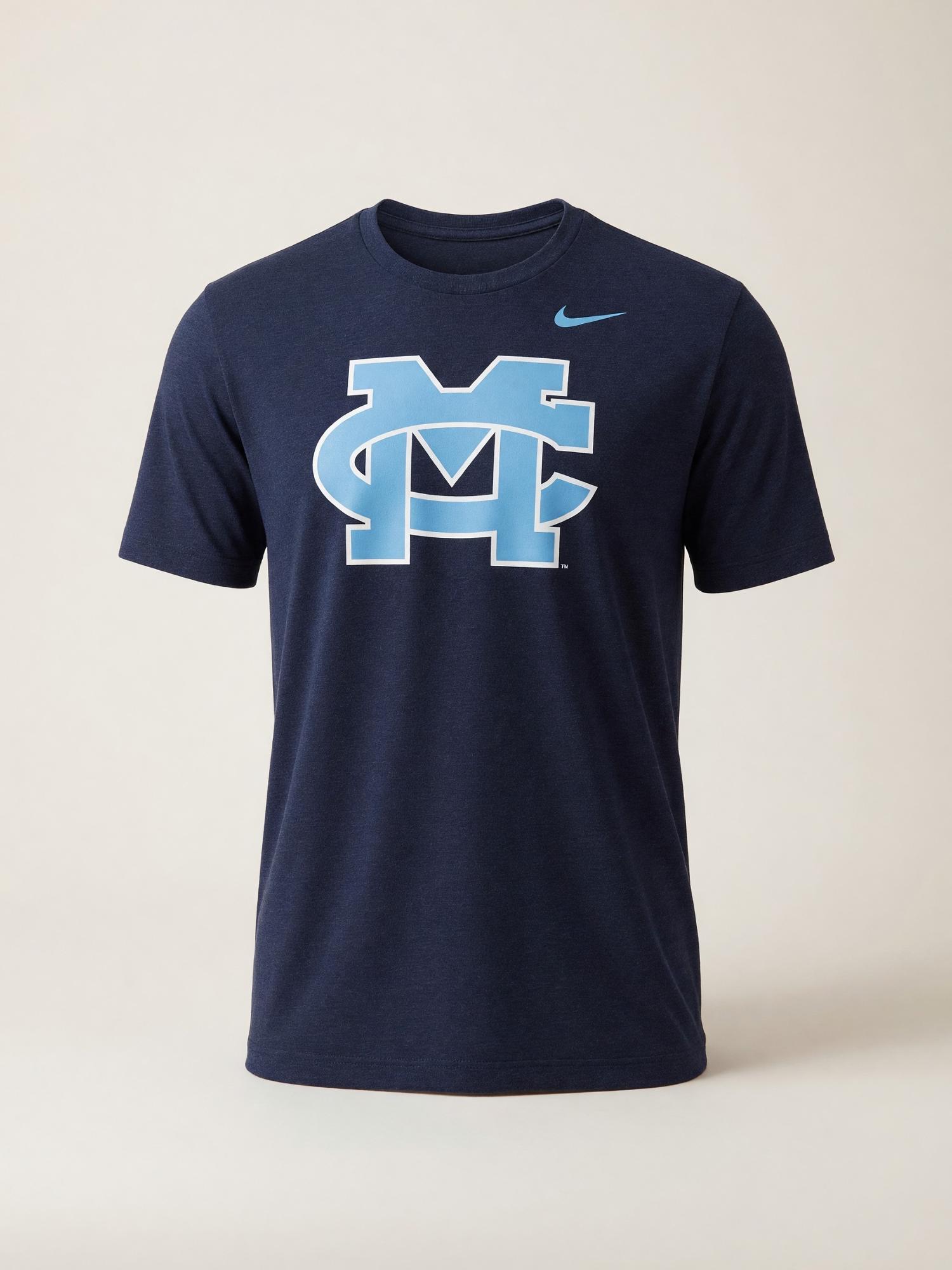 Product image 4 of 5 for MC NIKE SS TRIBLEND TEE NAVY HTH