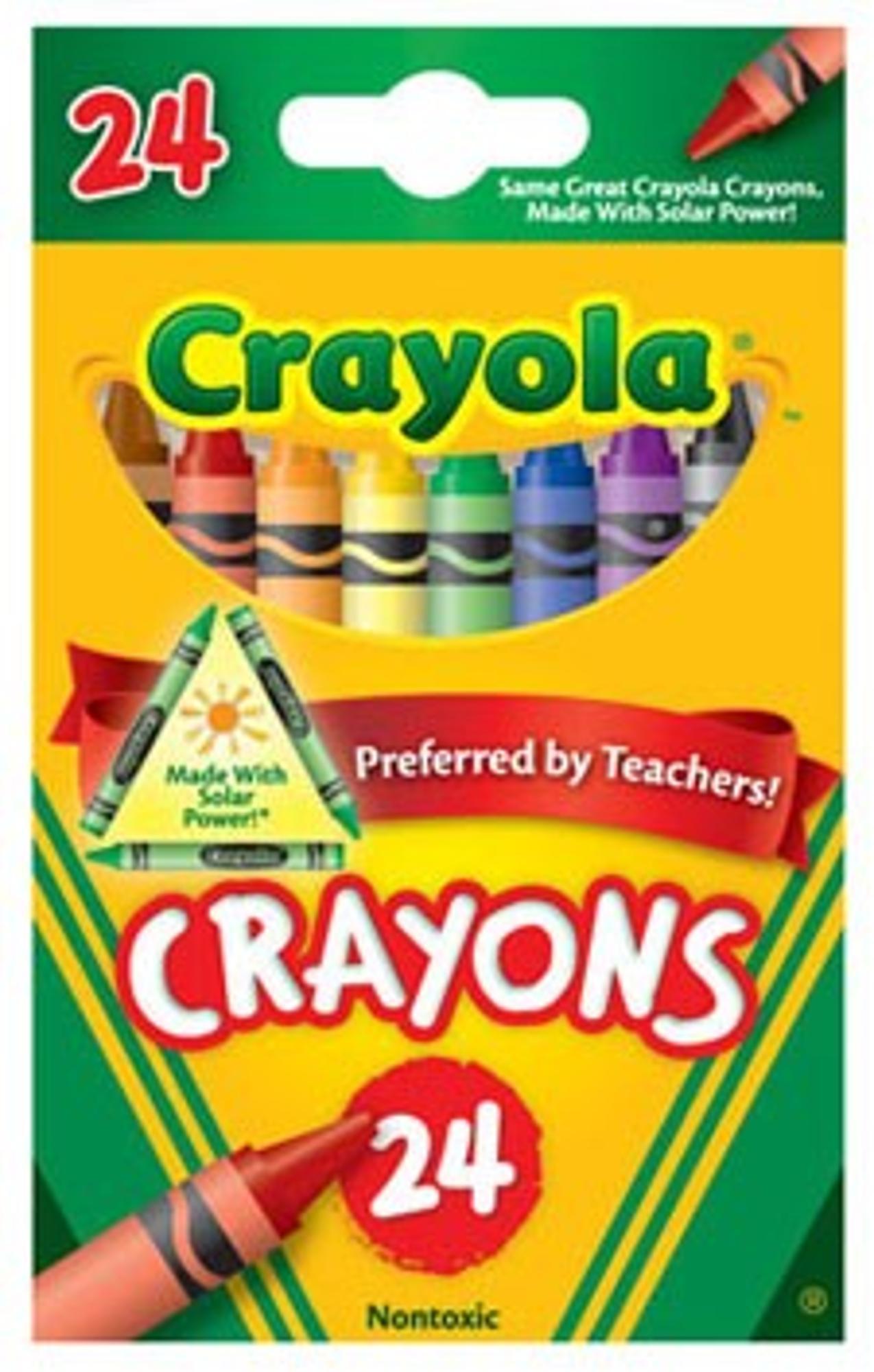 image of: CRAYONS CRAYOLA 24 CT