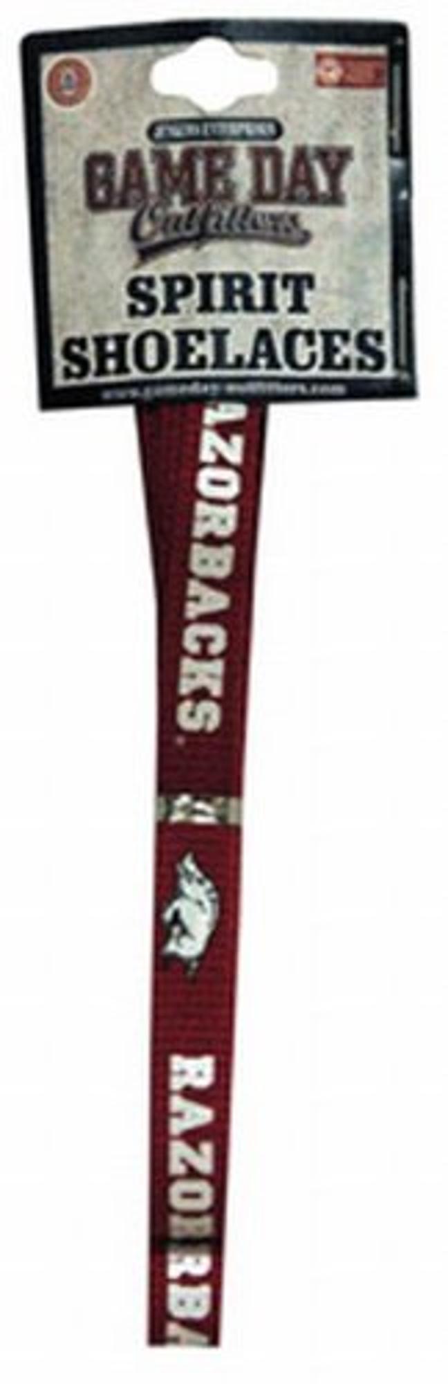 image of: Arkansas Razorbacks Spirit Shoelaces