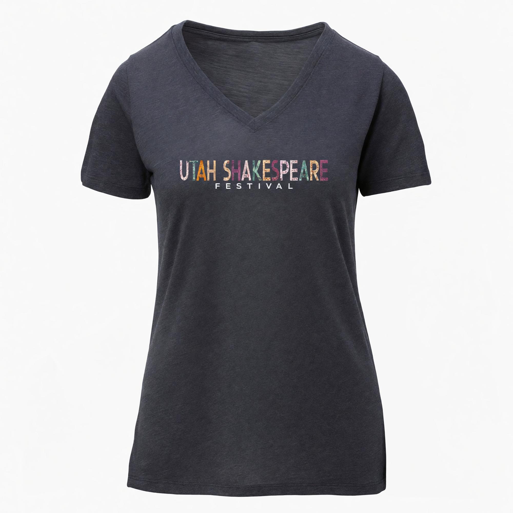 Product image 1 of 1 for Utah Shakespeare Festival V-Neck Tee 2024