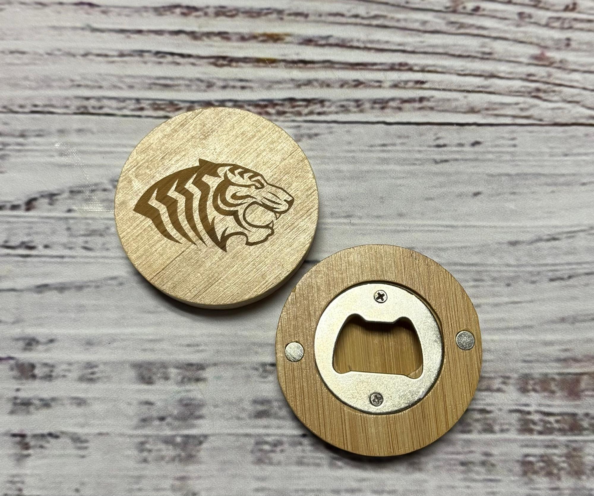 Product image 1 of 1 for Ouachita Tigers Magnetic Bottle Openers