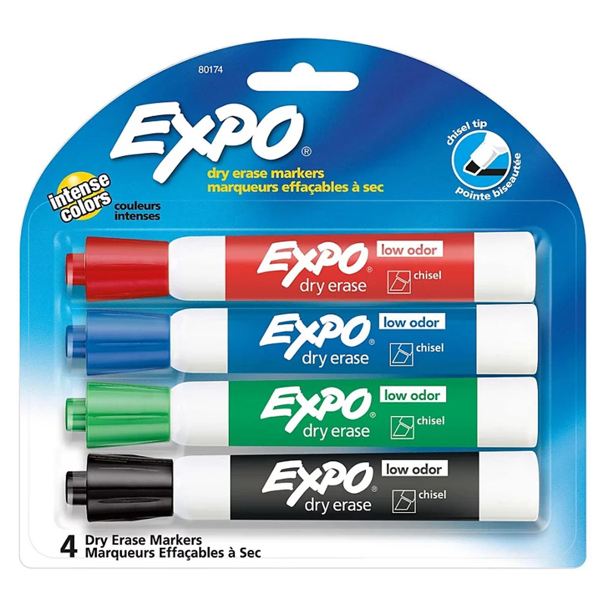 image of: MARKER DRY ERASE-2 4 PK