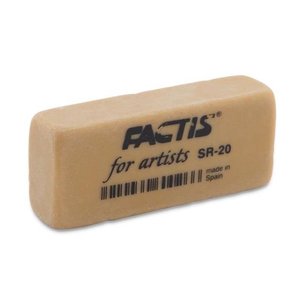 Factis Gum Eraser for Artists; $1.49