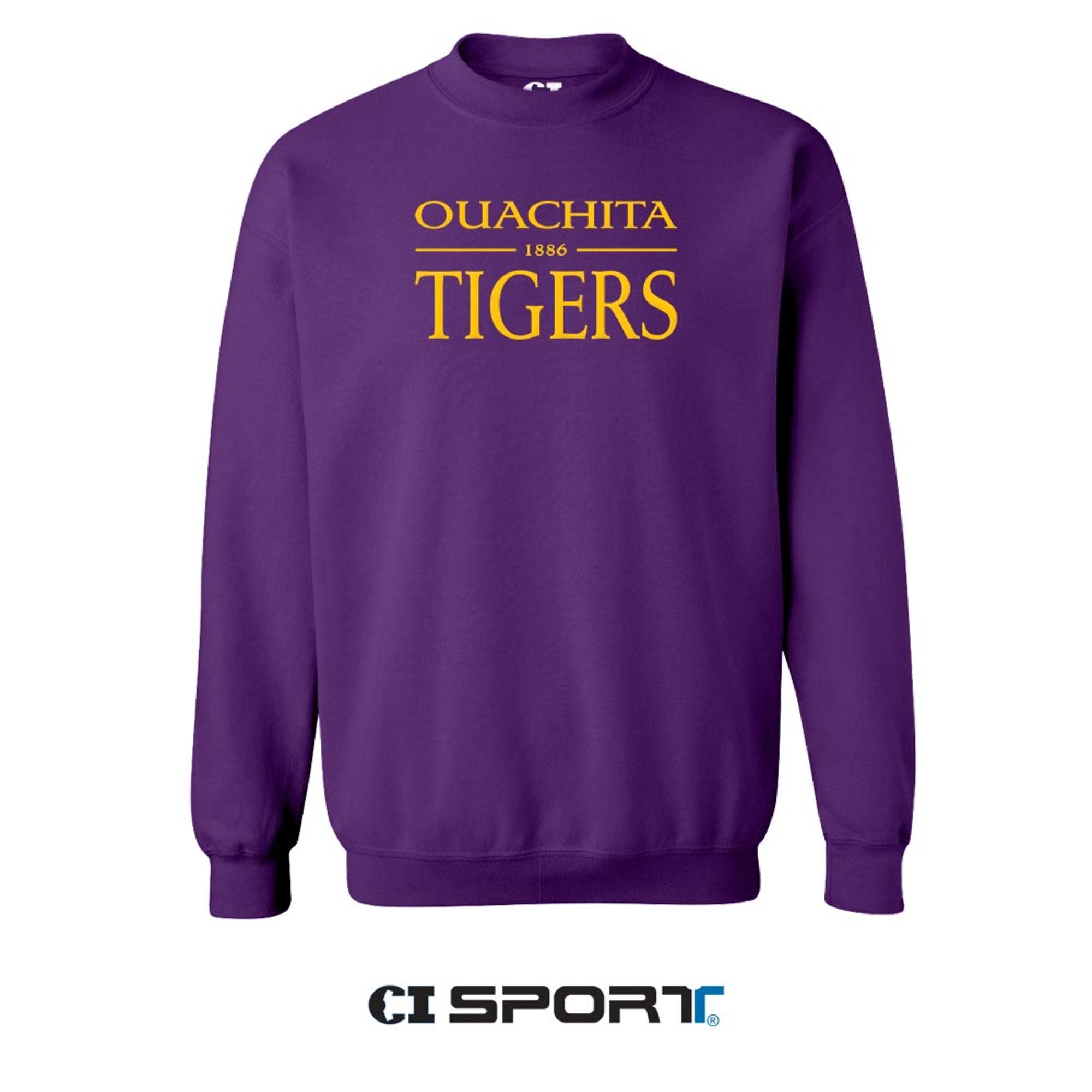 image of: *FINAL SALE* Ouachita Tigers Libra Crew Sweatshirt