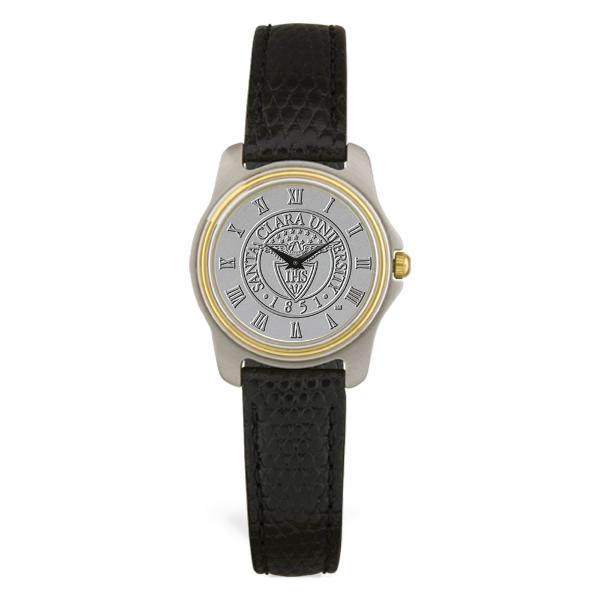 Santa Clara University Ladies' Wristwatch, Black Band; $199.98