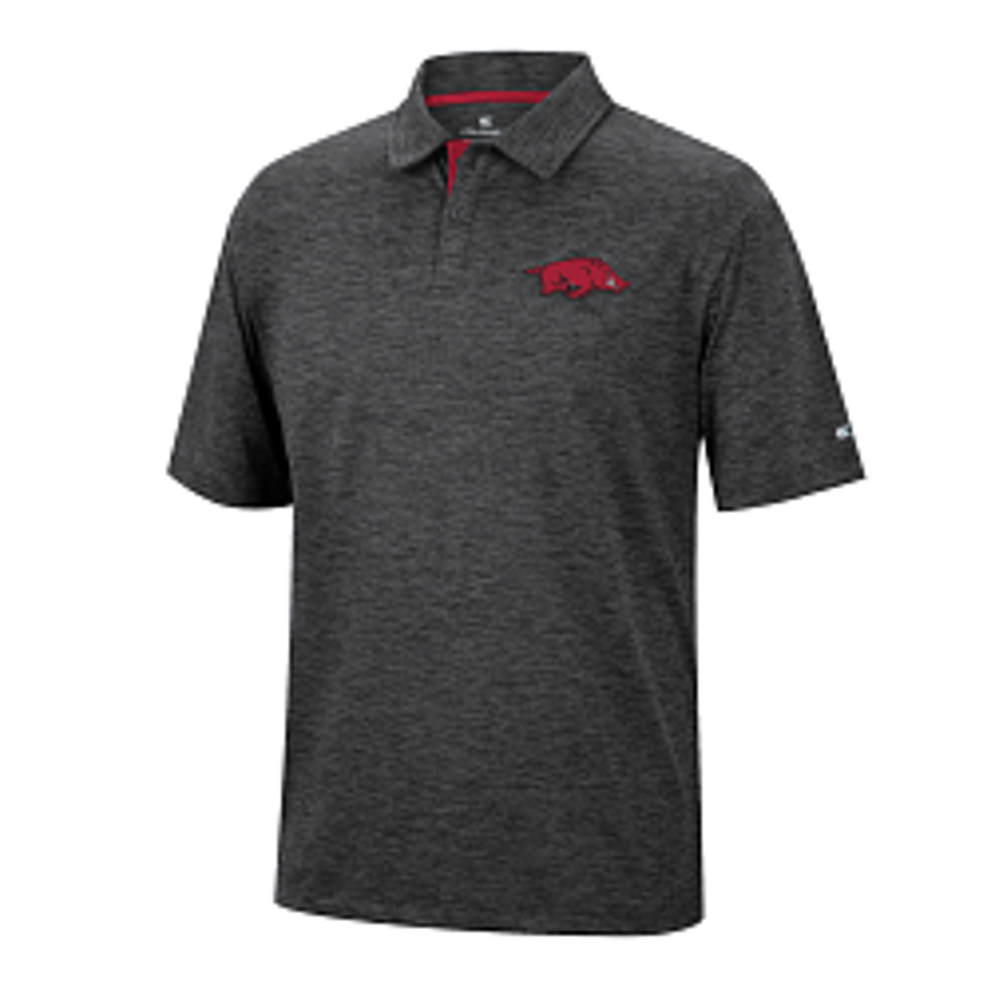 image of: MD25-Arkansas Razorback's Men's Tournament Polo - Black