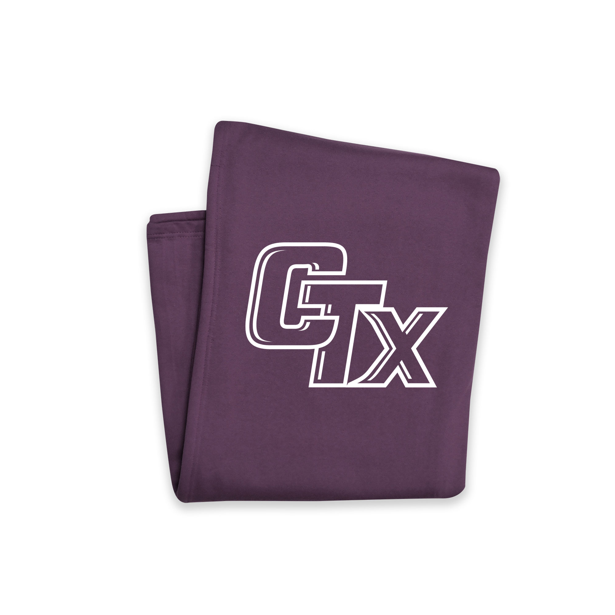 image of: CTX Sweatshirt Blanket - Vintage Purple