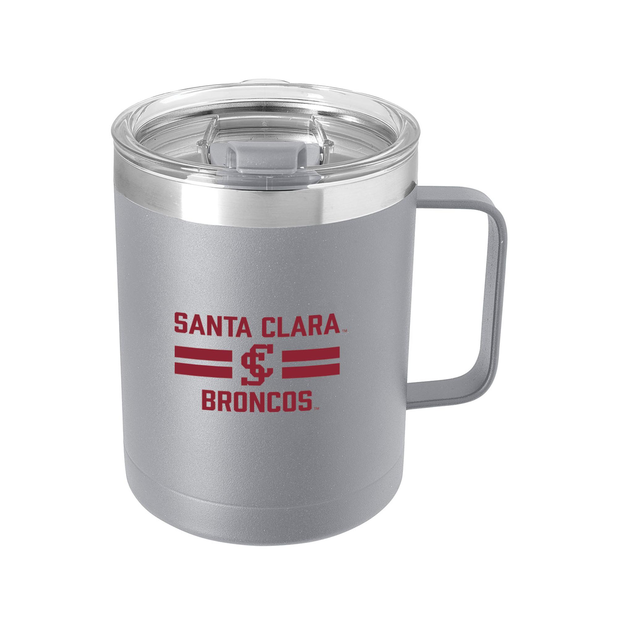 image of: Santa Clara Broncos 14oz Viking Camp Mug, Gray