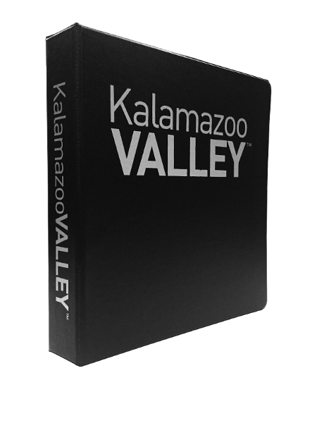 KVCC 1.5" VALLEY Binders - Black & Silver Imprint; $7.99