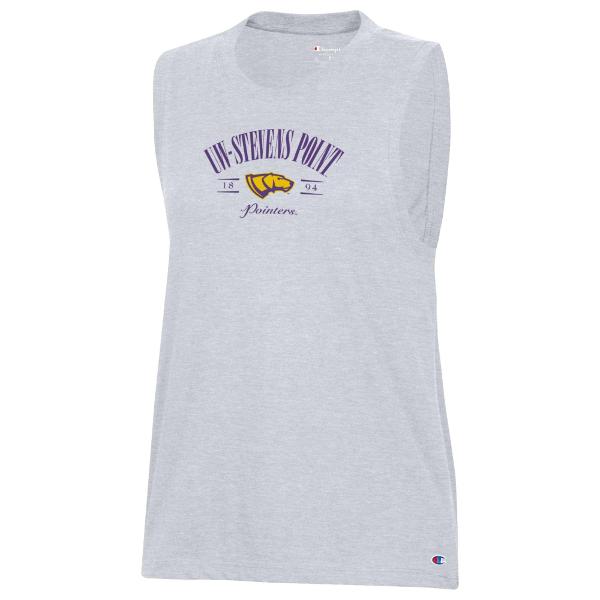 UWSP Women's Champion Core Tank Top, Oxford Heather; $38.98