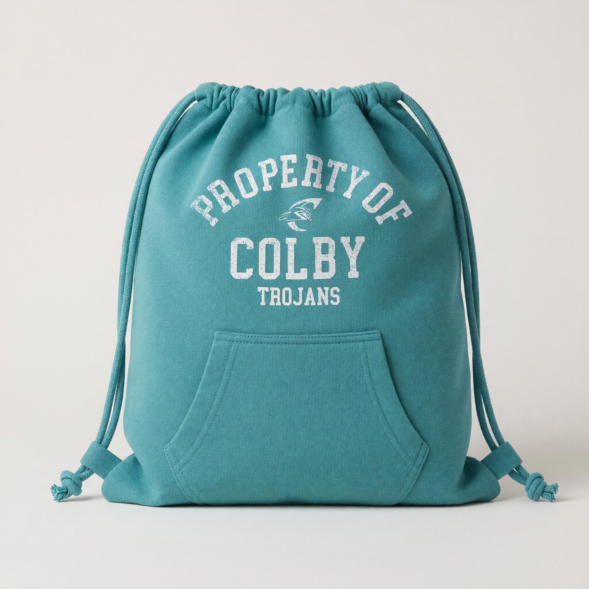 Product image 3 of 3 for Property of Colby Trojans Drawstring Bag