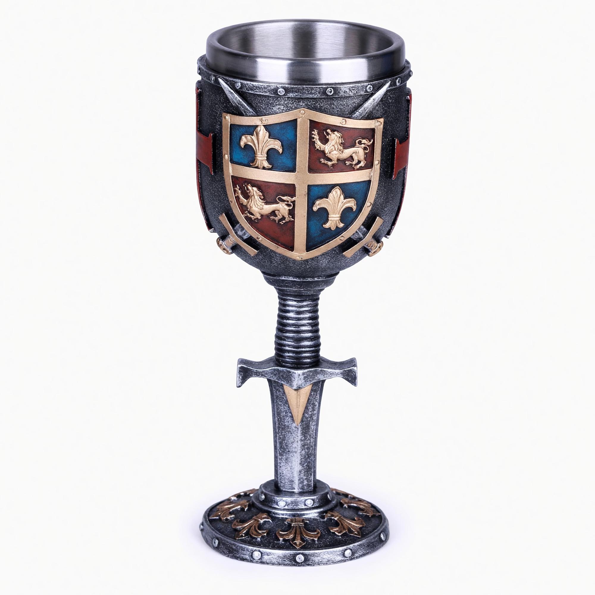 Product image 1 of 1 for MEDIEVAL GOBLETW/ SHIELD