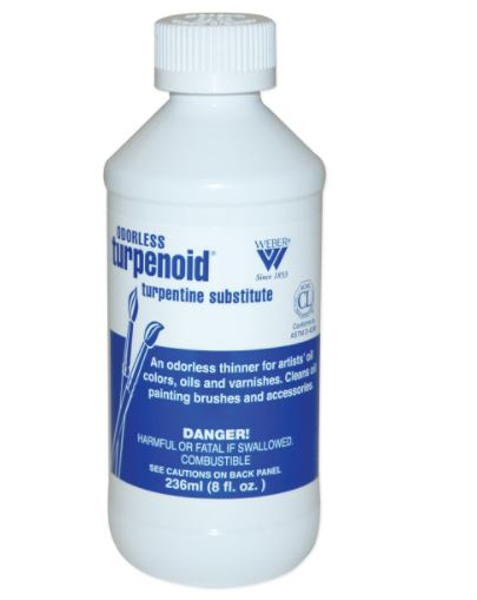 Odorless Turpenoid (Solvent / Thinner); $11.99