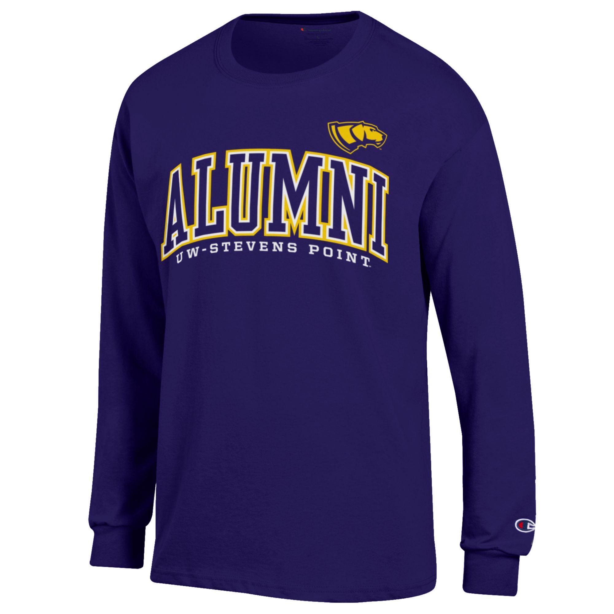 Product image 1 of 1 for UWSP Champion Alumni Long Sleeve Tee