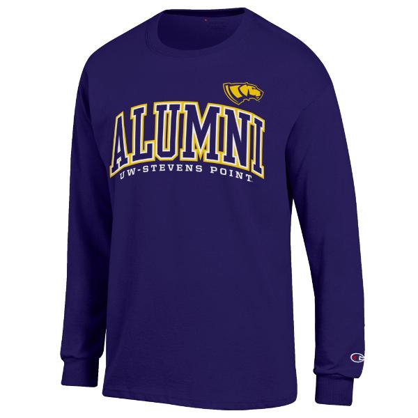 UWSP Champion Alumni Long Sleeve Tee; $32.98