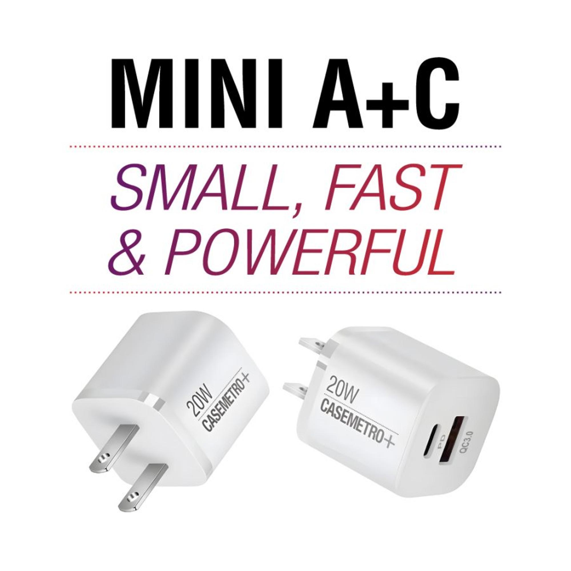 Product image 2 of 2 for Fast Dual Wall Charger Mini A+C