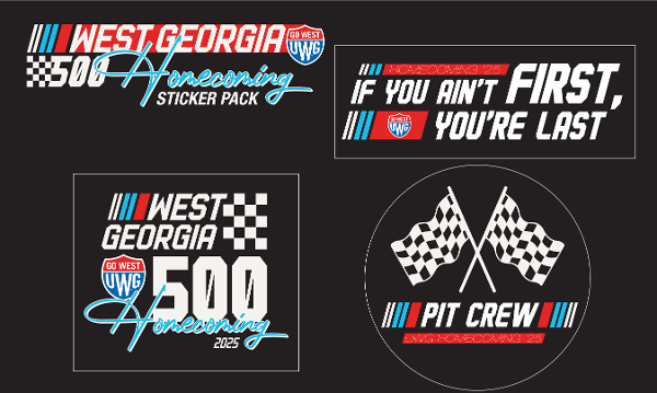 HOMECOMING STICKER SHEET; $5.99