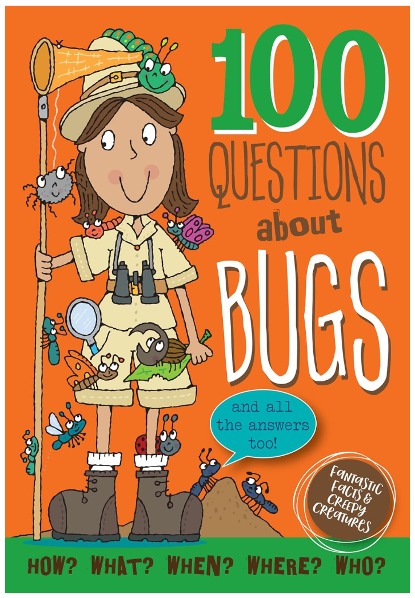 Cover image for 100 QUESTIONS ABOUT BUGS