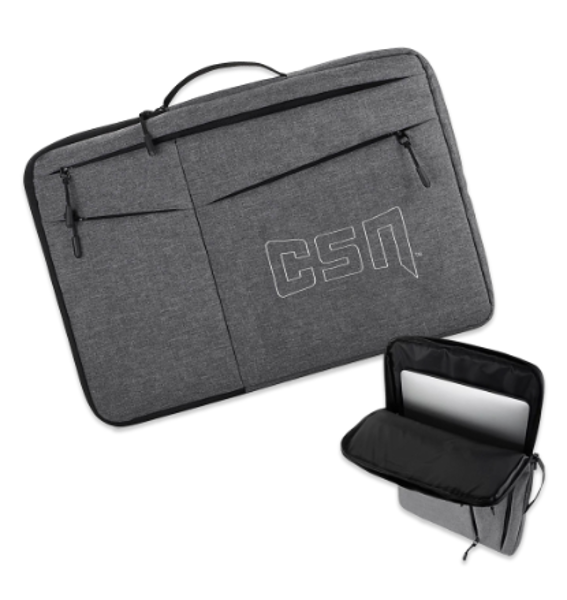 CSN 15" LAPTOP CASE CSN GREY; $47.99