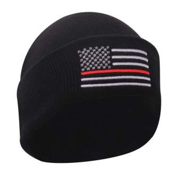 Deluxe Thin Red Line Watch Cap; $13.99