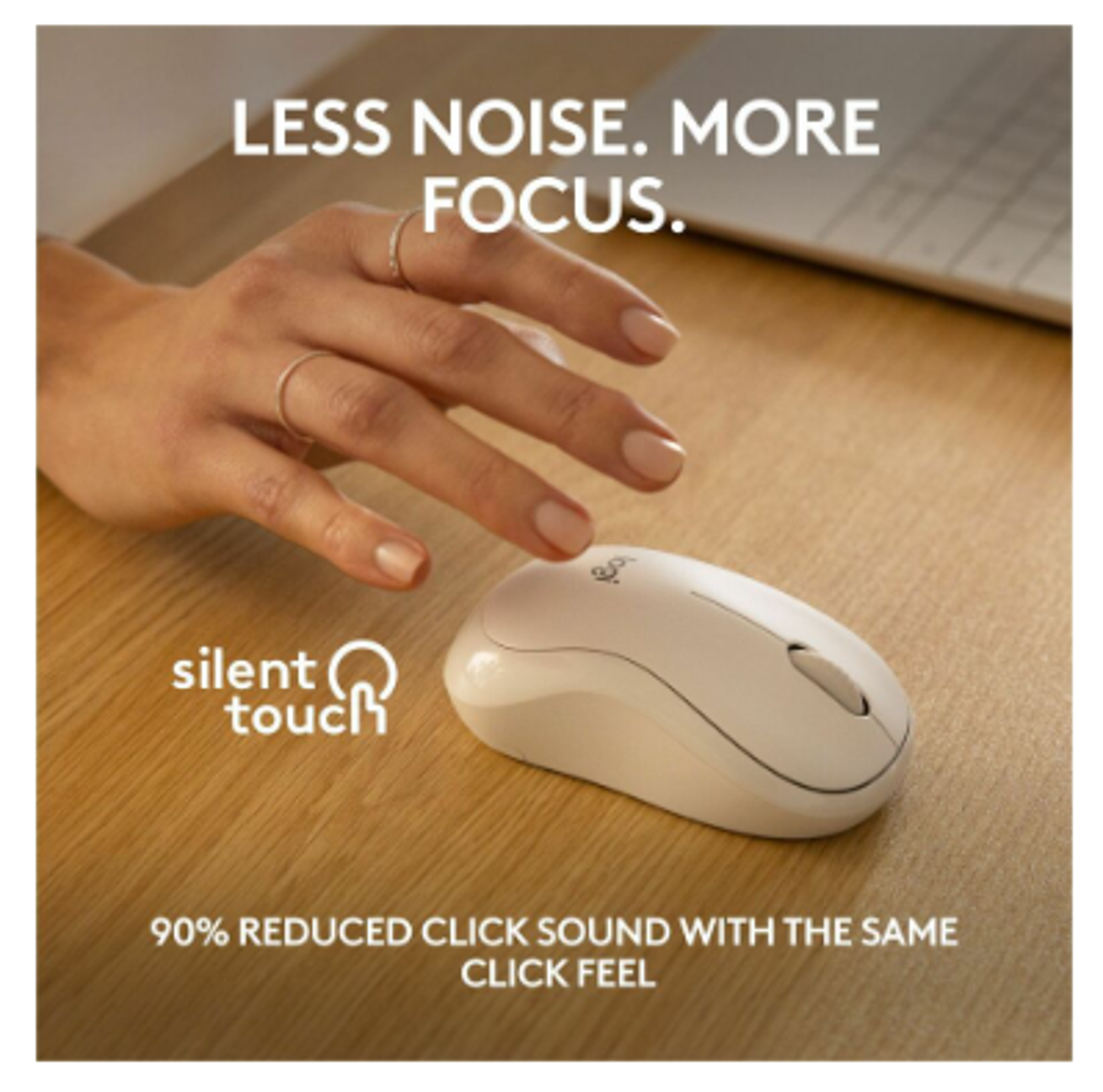 Product image 2 of 3 for Logitech M240 Silent Bluetooth Mouse, Wireless, Compact, Portable, Smooth Tracking