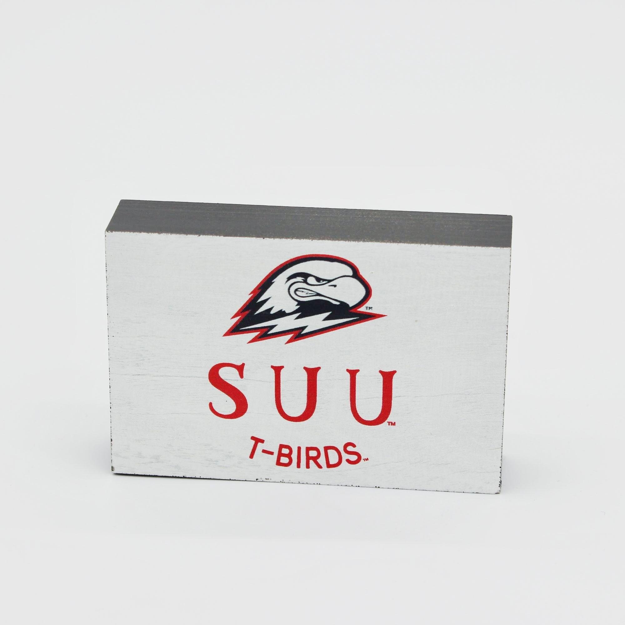 image of: Wood Desk Block Painted