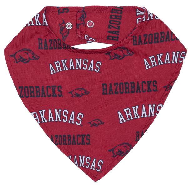 Arkansas Razorbacks Infant Bib - Crimson; $12.99