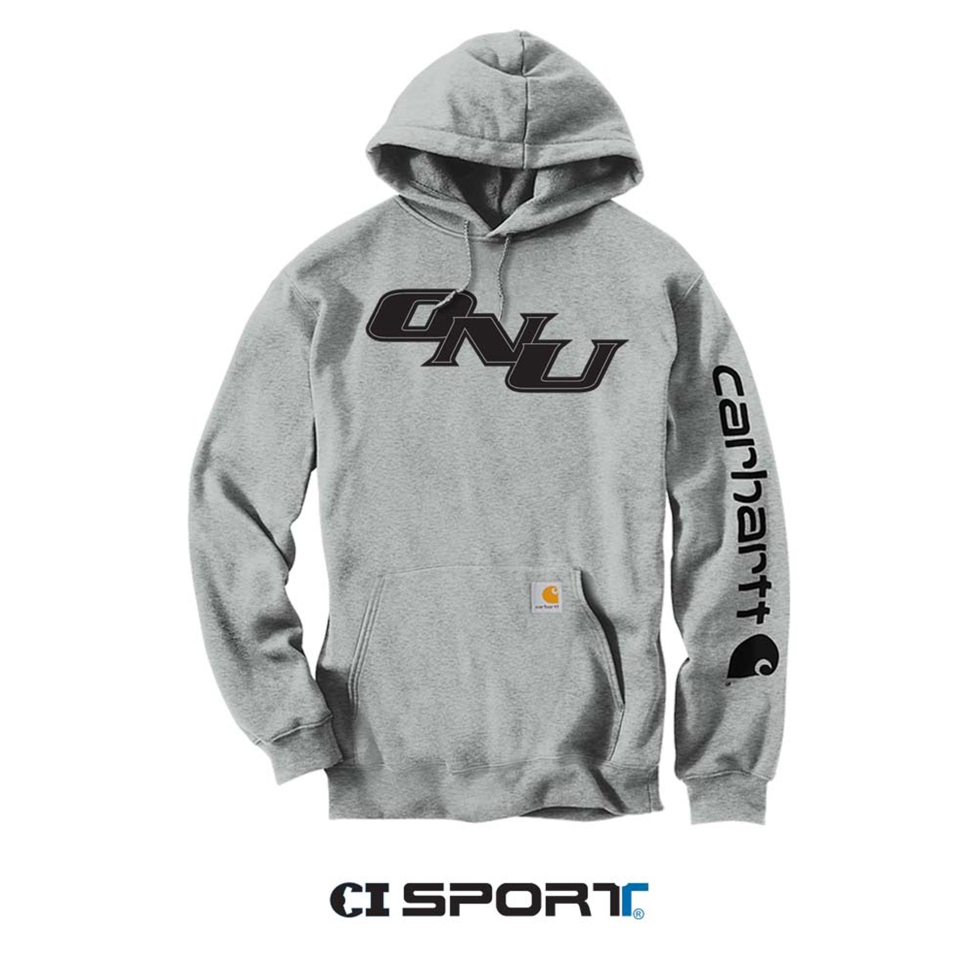 Product image 1 of 1 for Olivet Nazarene University Carhartt Midweight Sweatshirt, Heather Grey
