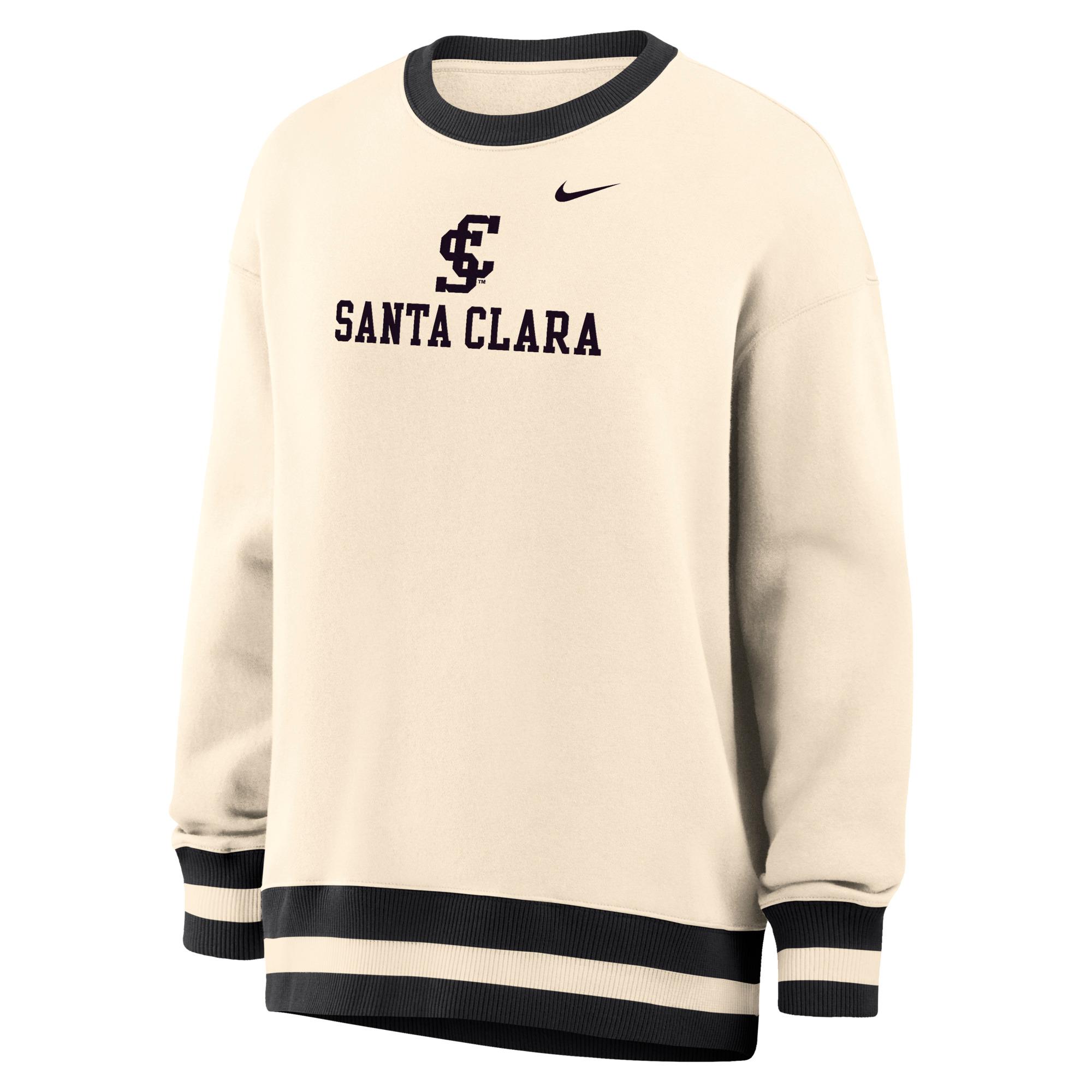 Product image 1 of 1 for Santa Clara Broncos Nike Women's Phoenix Oversized Crew, Natural