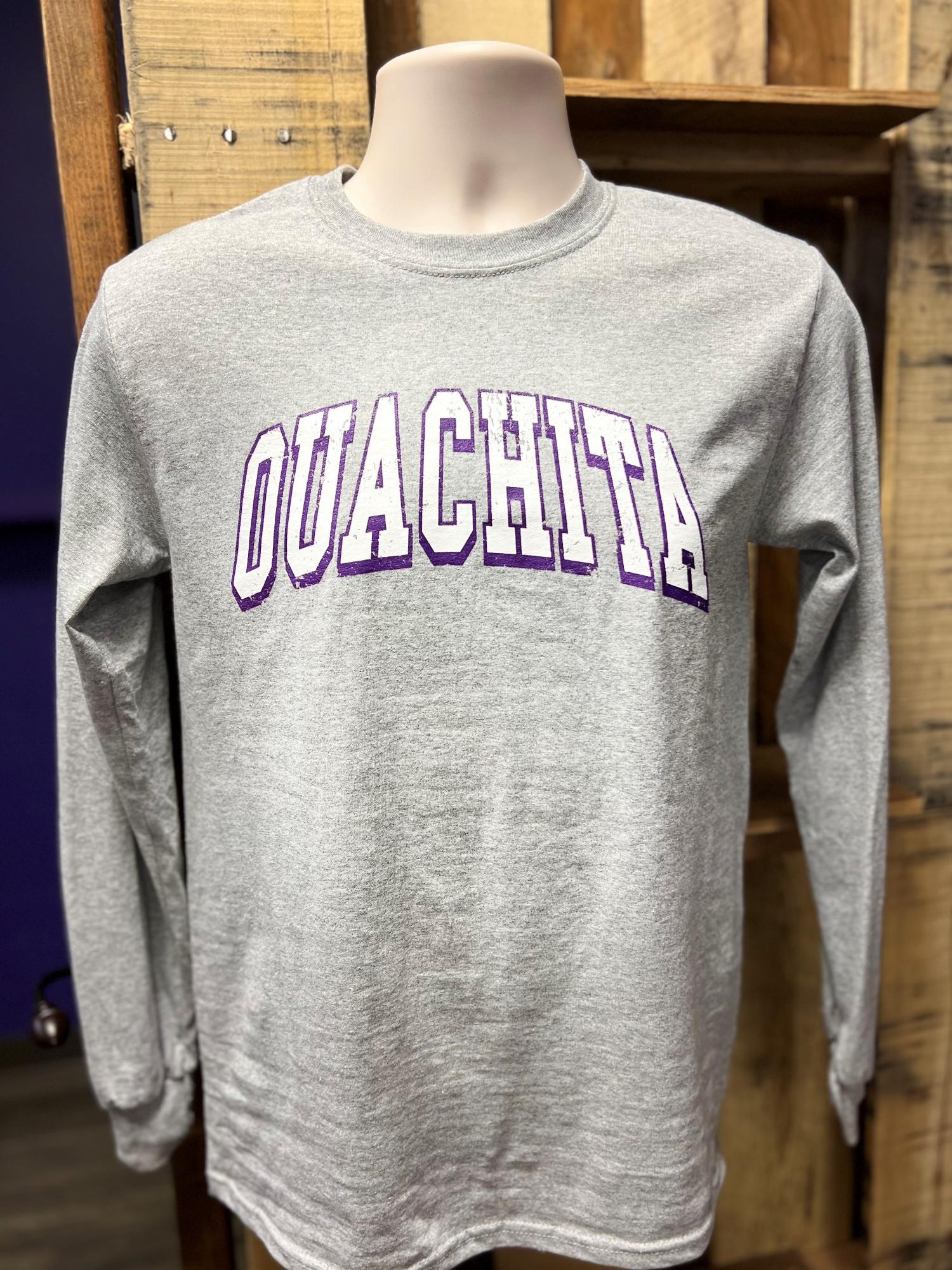 image of: Ouachita Arched Long Sleeve Tee