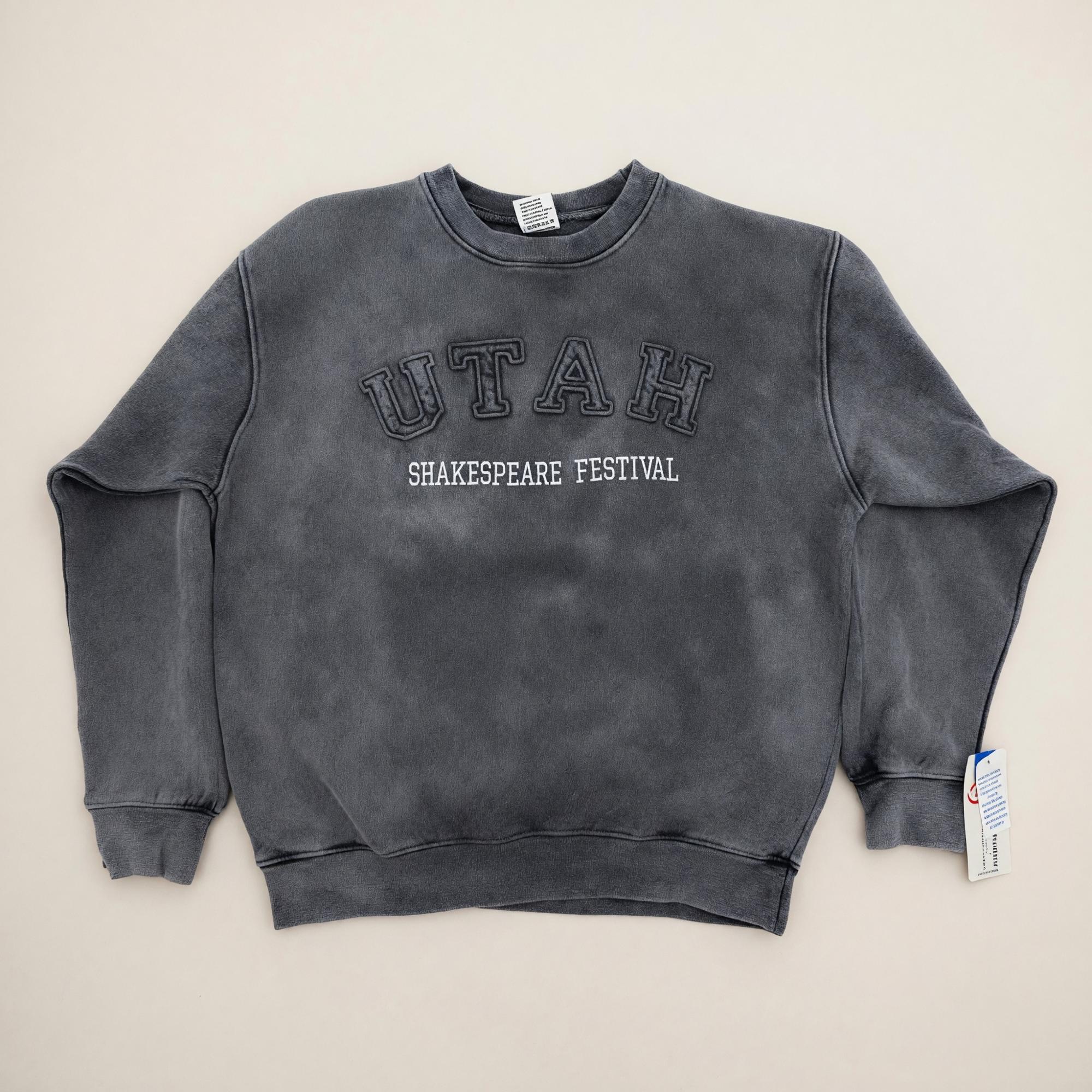 Product image 1 of 1 for Crazy Acid Wash Charcoal USF Crew
