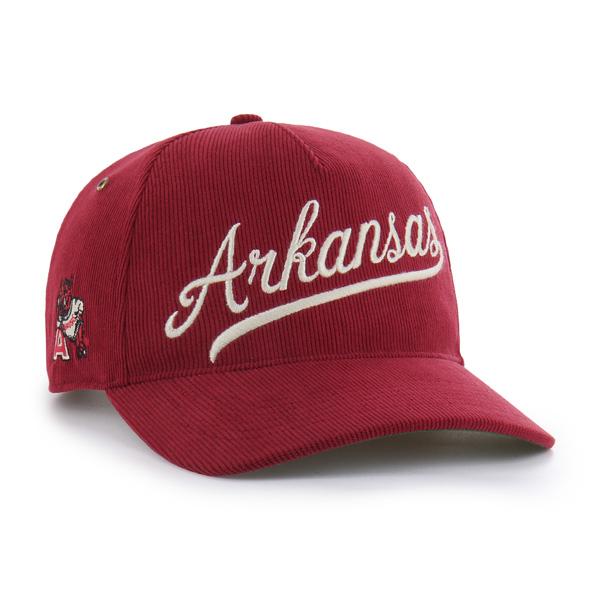 Arkansas Razorbacks '47 Vin Dark Red Golden Age Cord Hitch Hat; $45.00