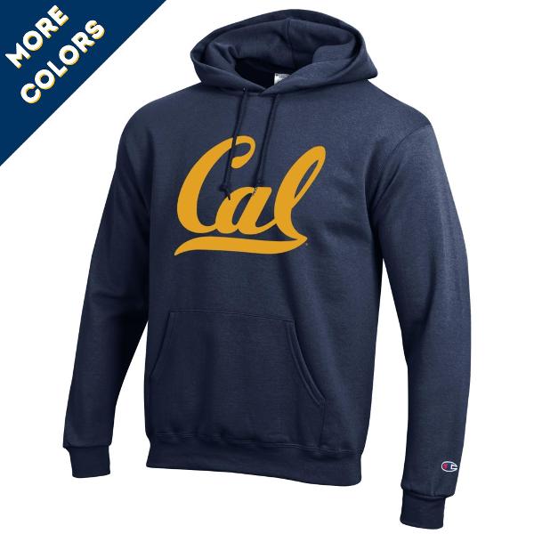 Powerblend Fleece Hood Cal Logo; $54.99