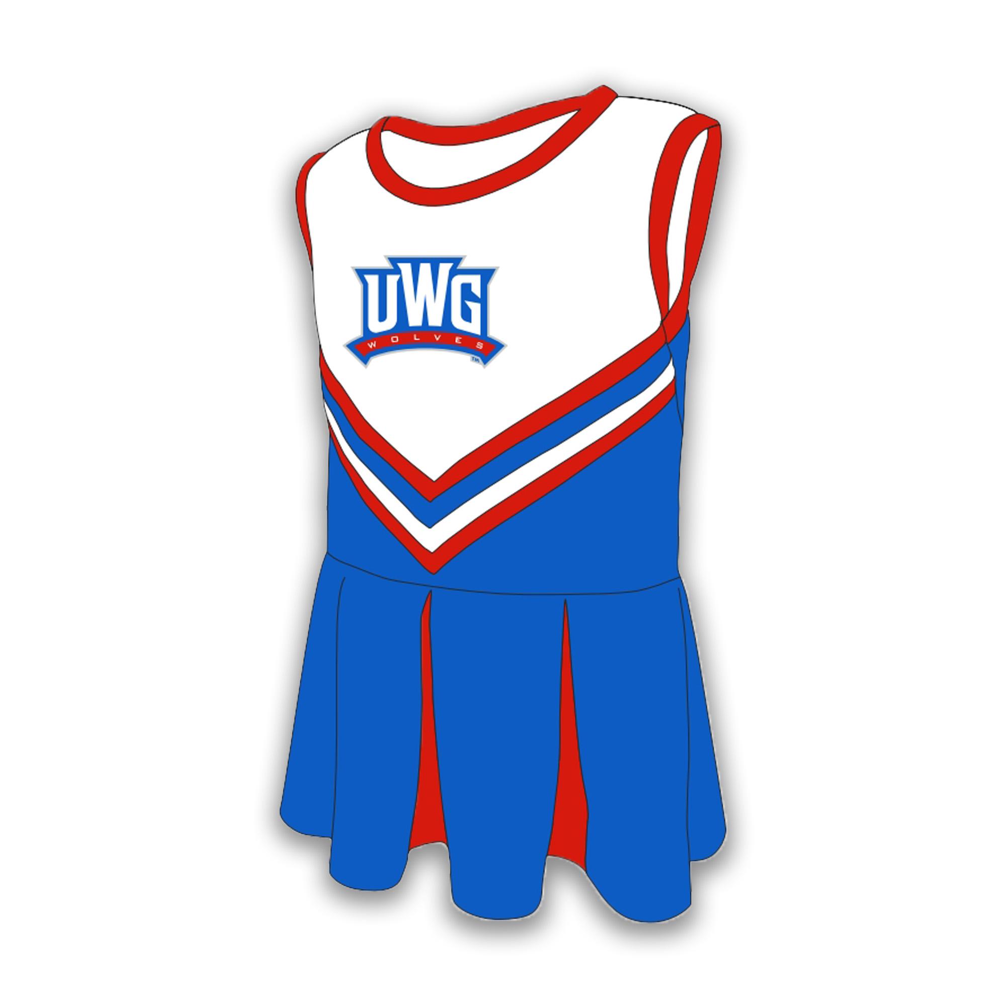 image of: WOLF LOGO ONE PIECE CHEER