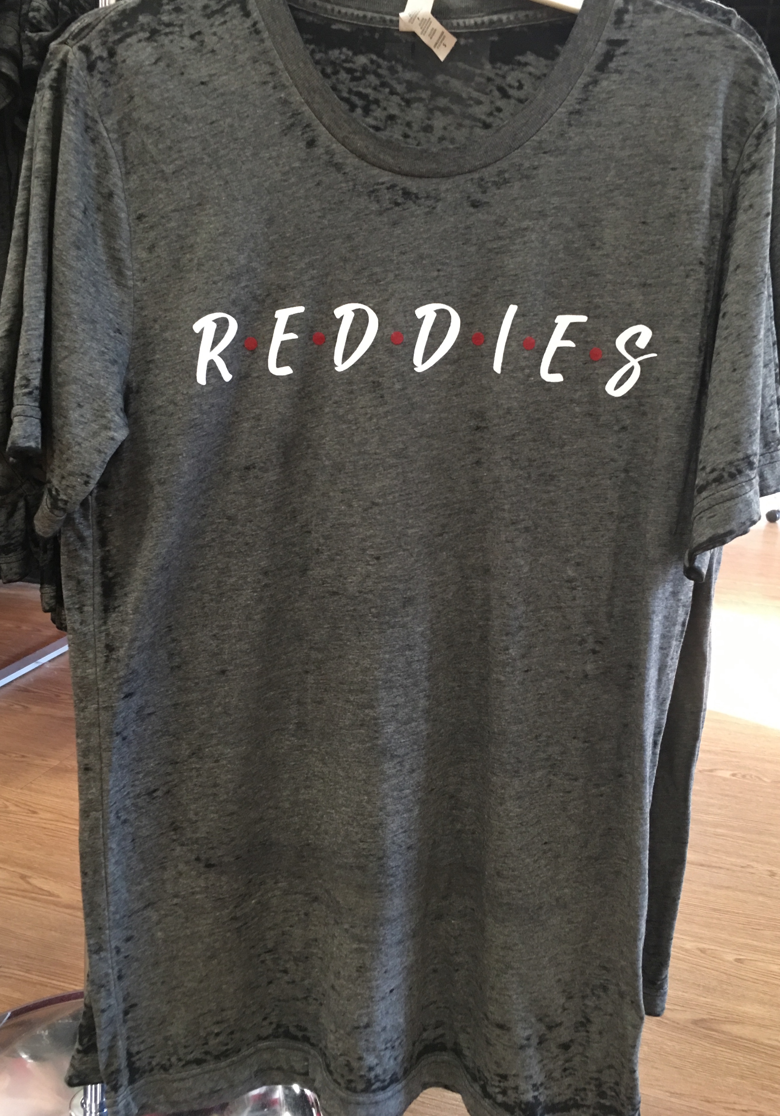 image of: R-E-D-D-I-E-S Acid Wash Short Sleeve T-Shirt