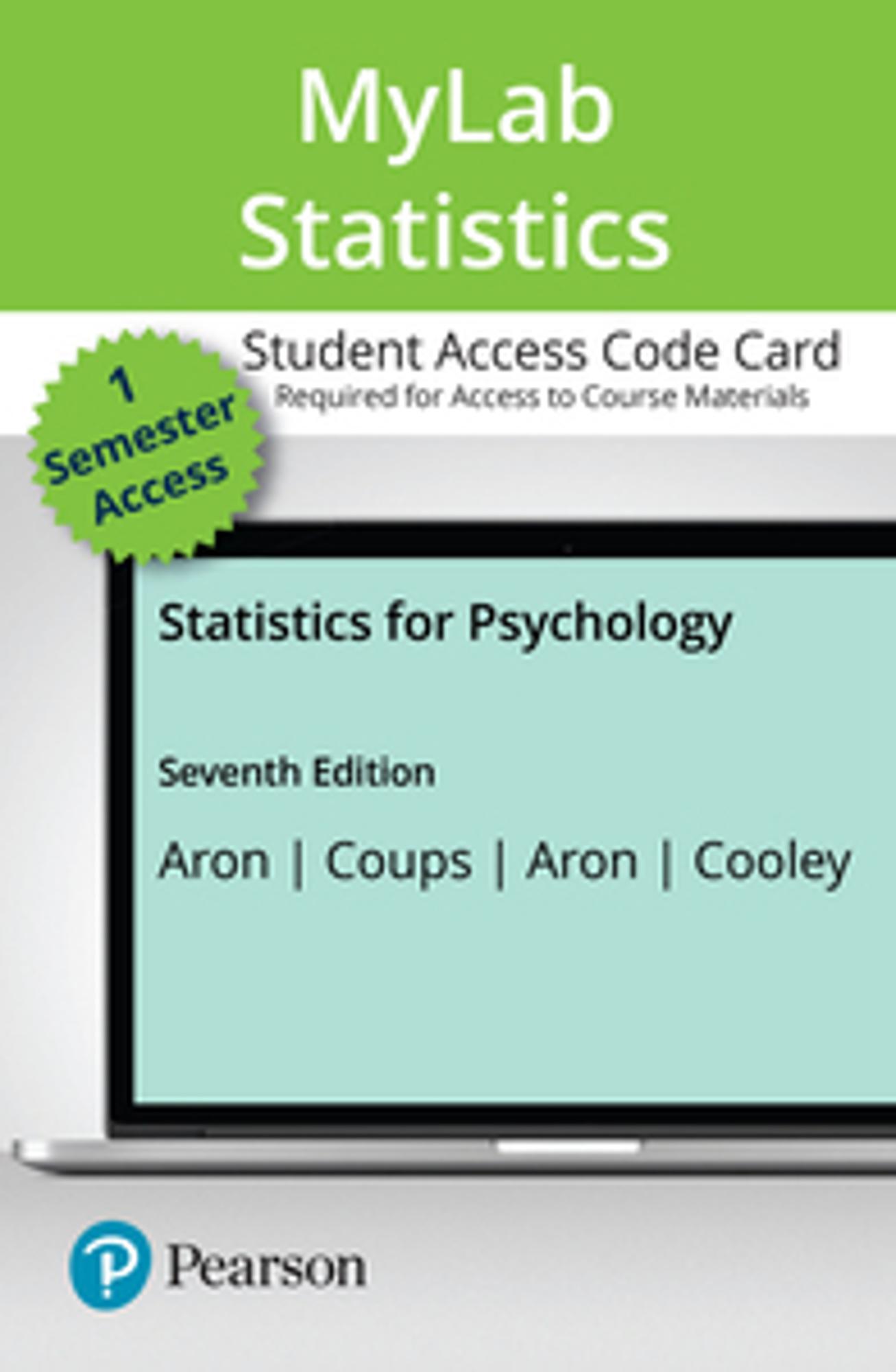 Cover image for STATISTICS FOR PSYCHOLOGY-ACCESS
