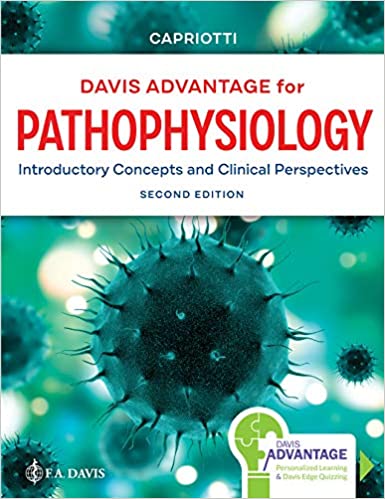 Cover image for DAVIS ADVANTAGE F/PATHOPHYSIO.-W/ACCESS