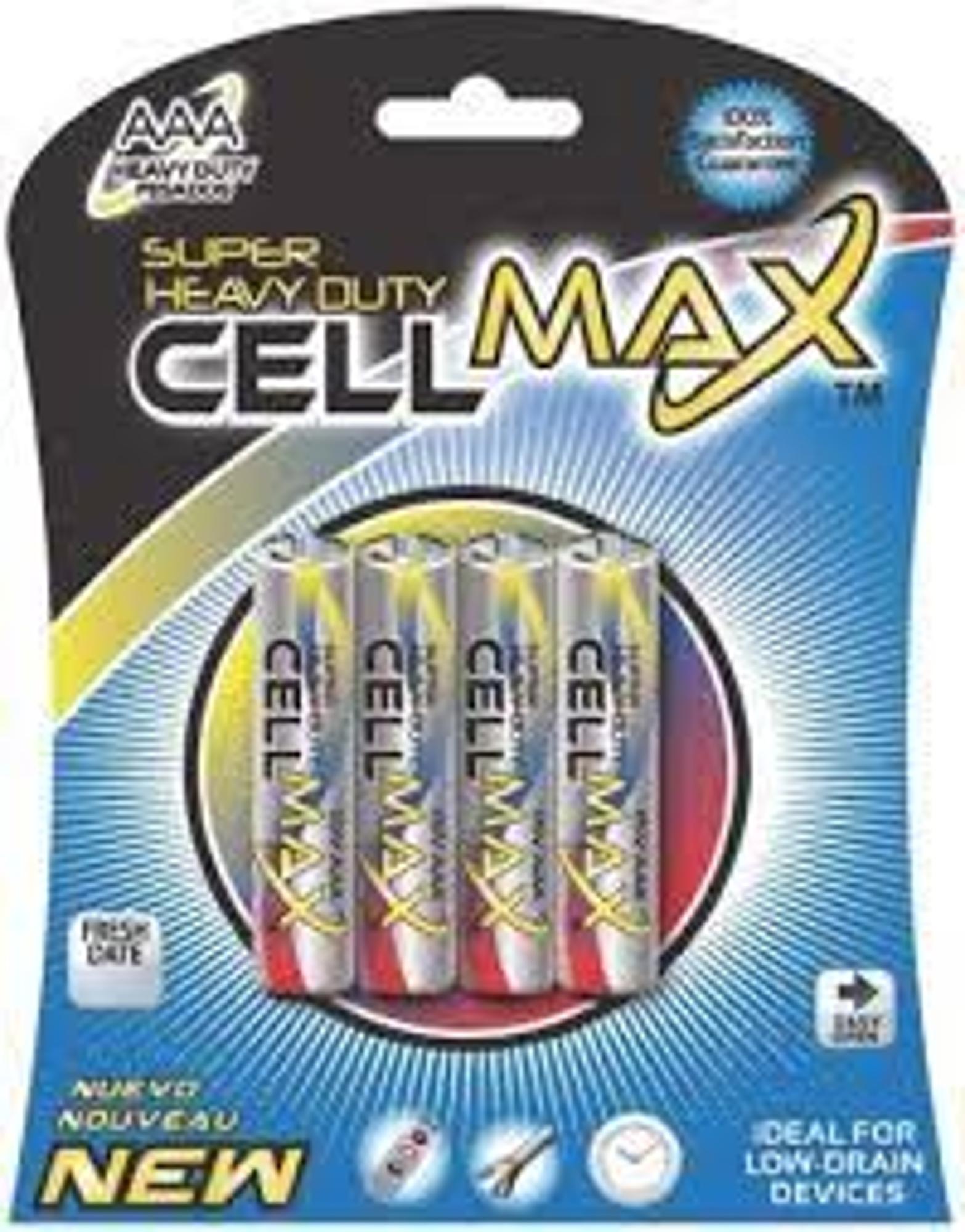 image of: Cellmax Battery AAA SUPER HD 4 PK