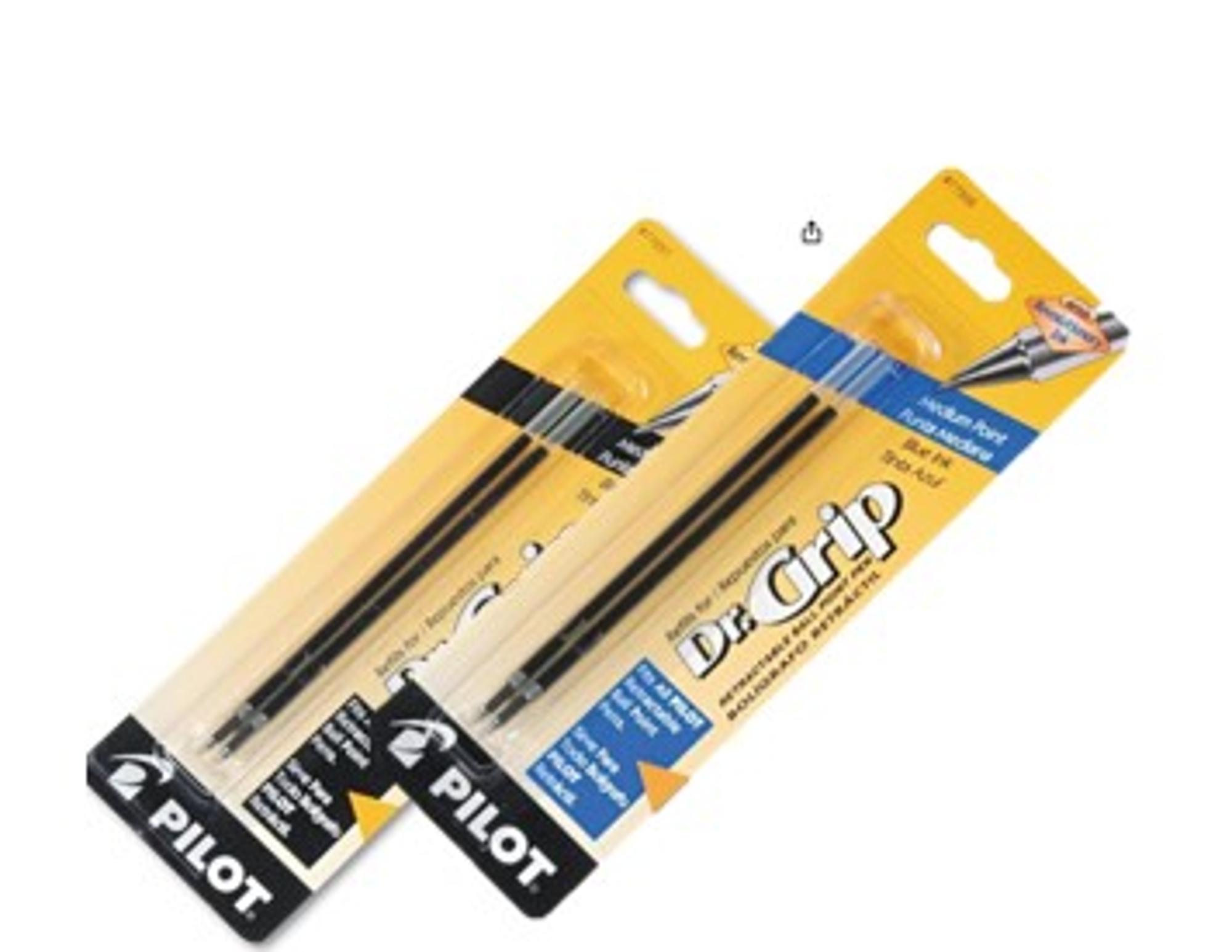 image of: -Pilot Dr.  Grip / G2 Refills - 2pk