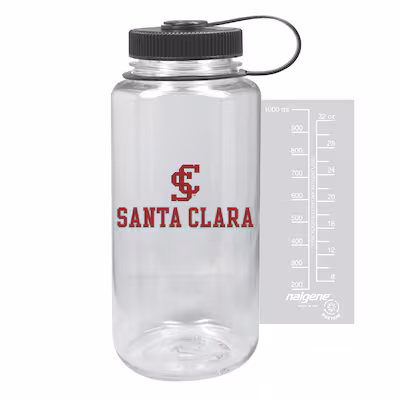 image of: Santa Clara Broncos Bottle, Clear