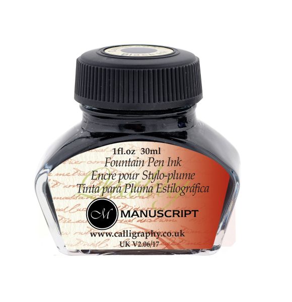 image of: Manuscript Fountain Pen Ink Black