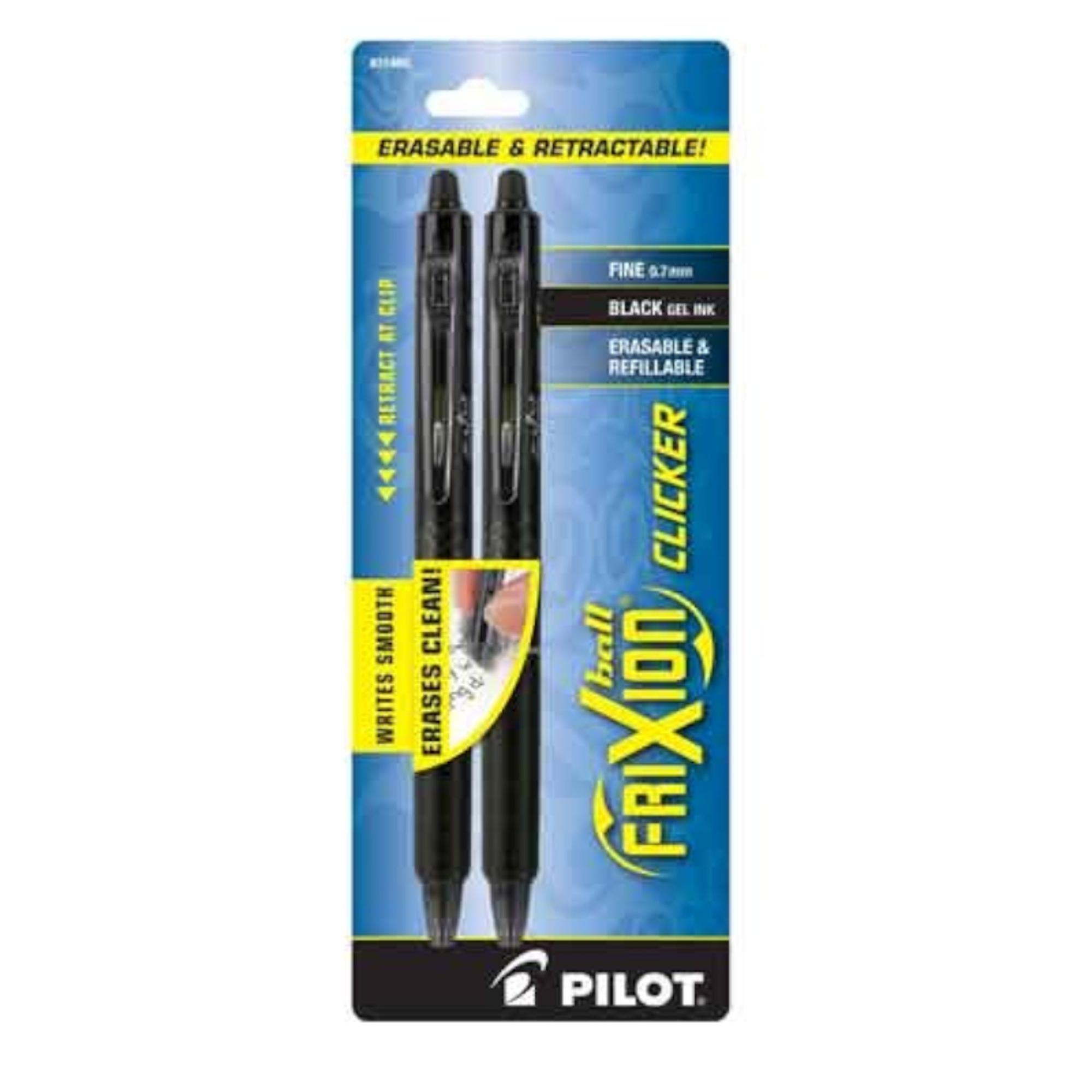 image of: PEN FRIXION GEL 2 PK BLACK