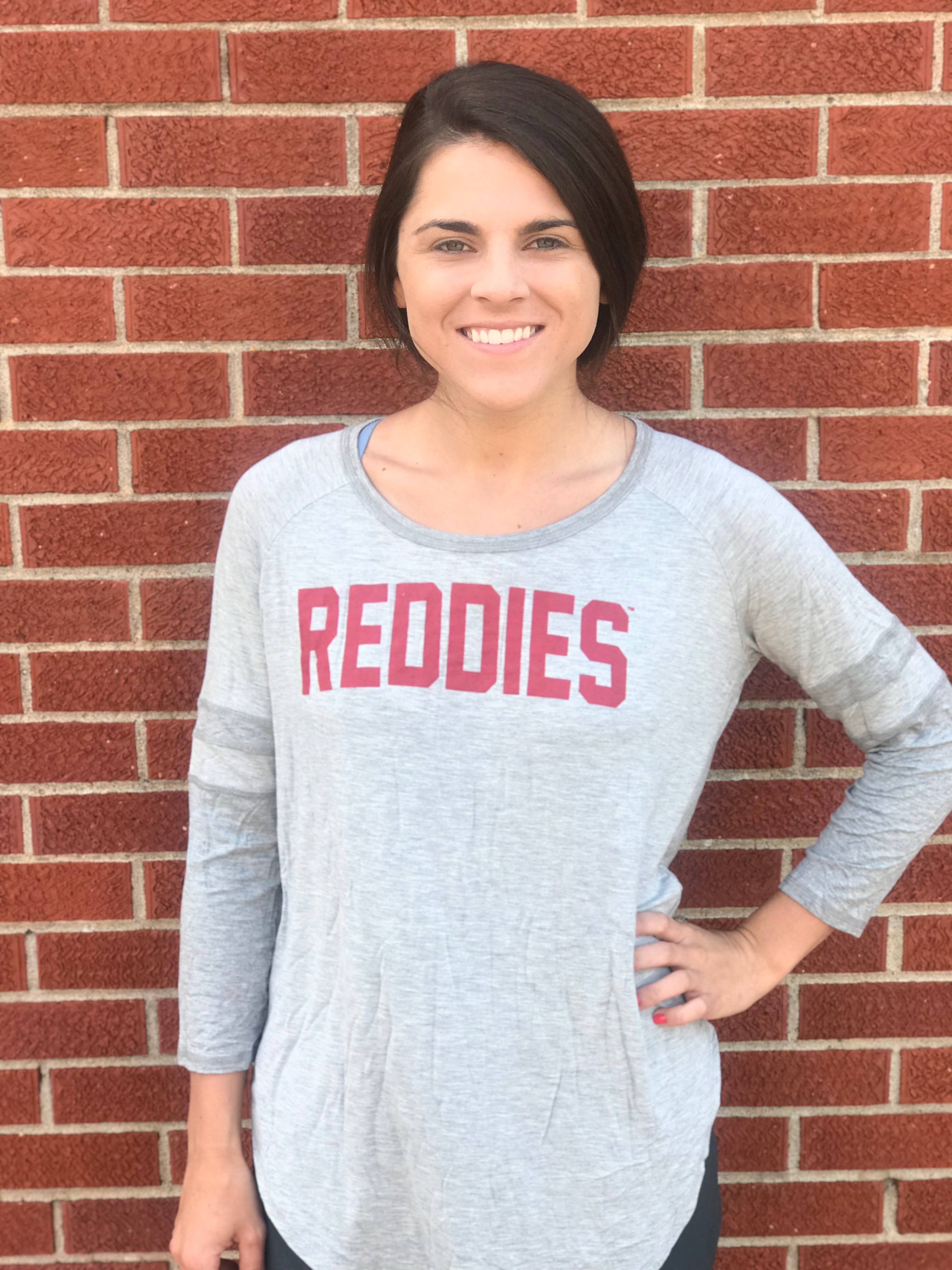 image of: Reddies Baseball Striped Sleeve