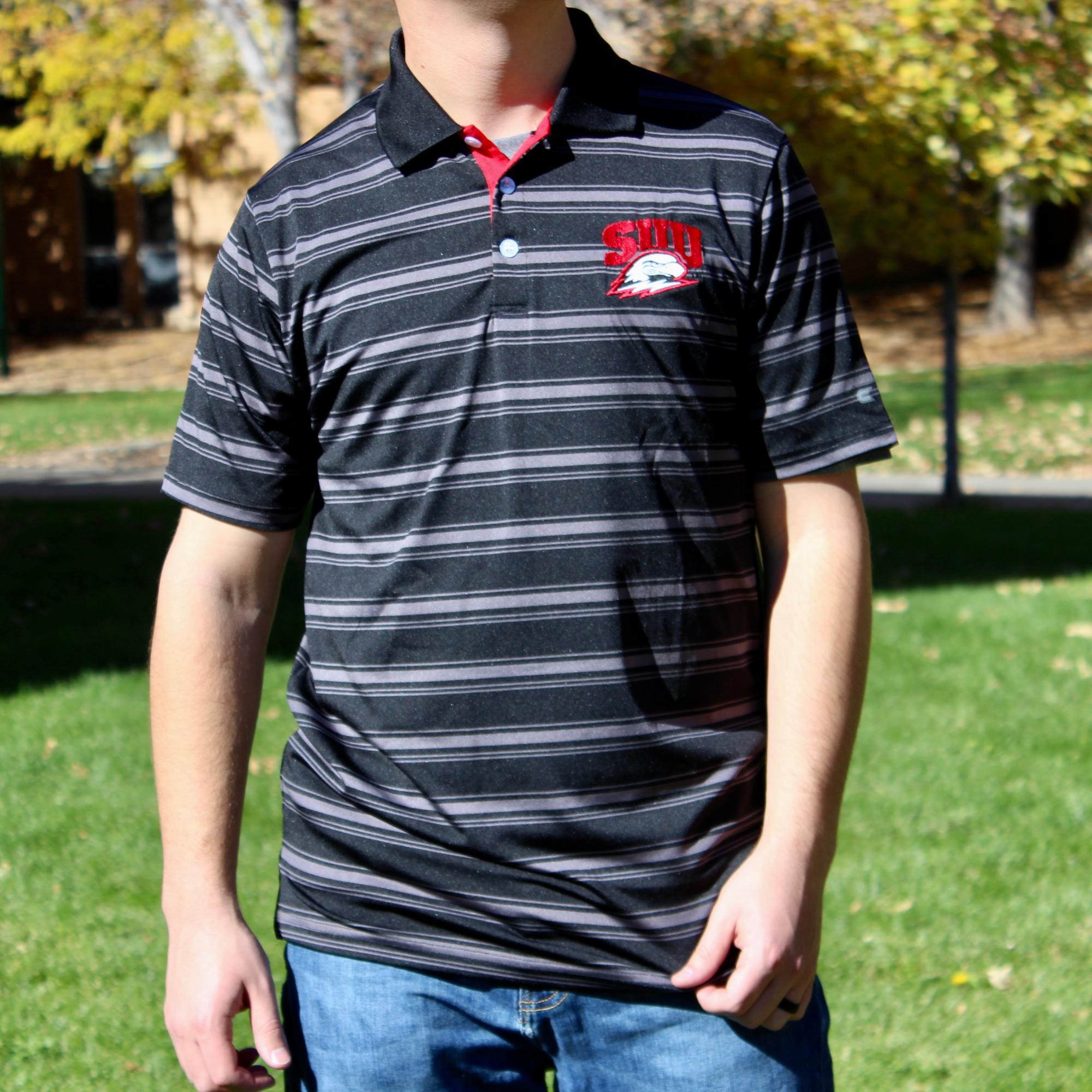 image of: Colosseum Polo Striped SUU/THOR