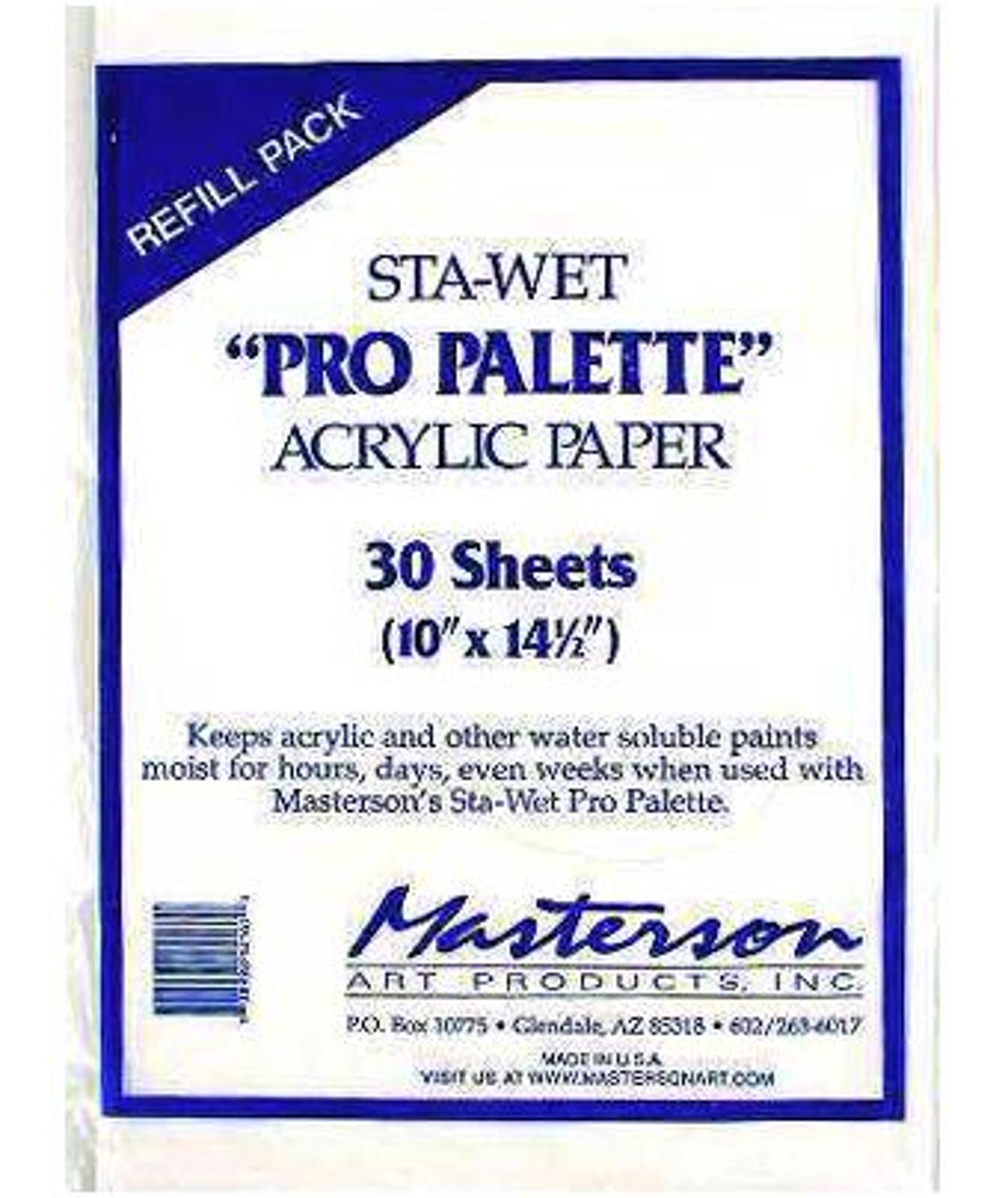 image of: Sta-Wet Super Pro Acrylic Film Refills 30pk