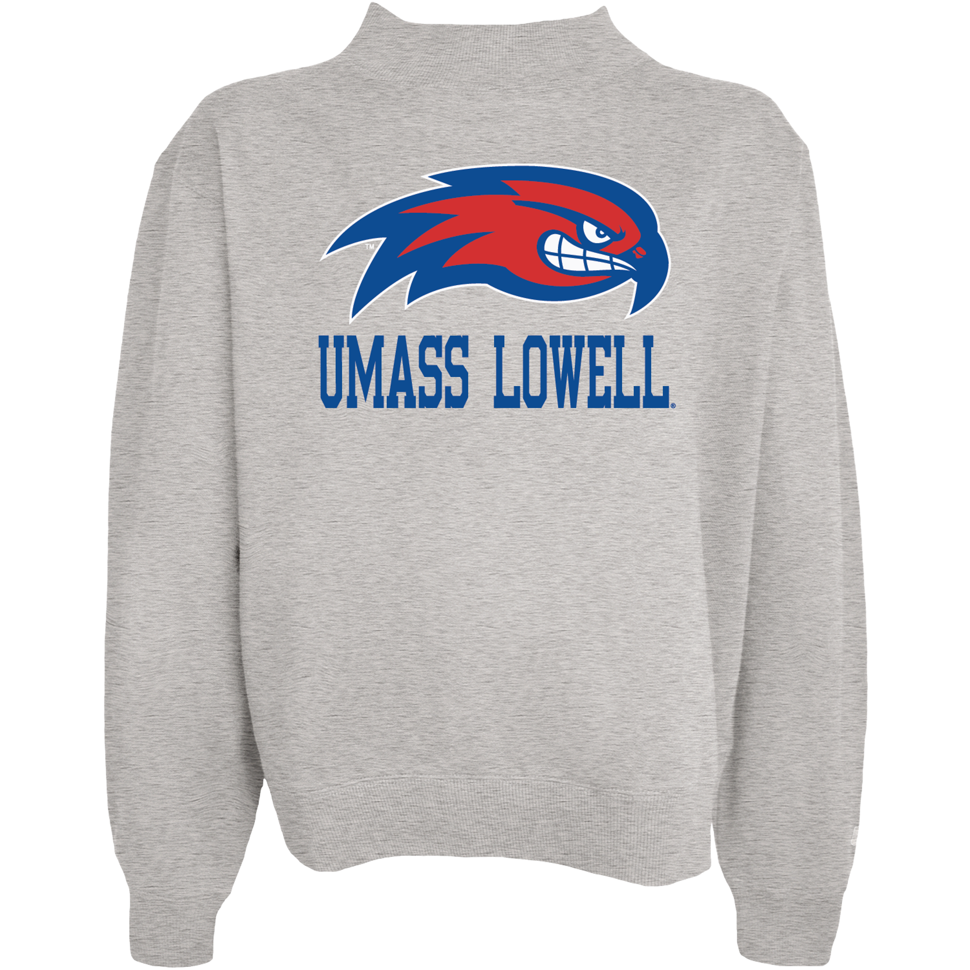 Product image 1 of 1 for Ladies Grey Mock Neck Crew
